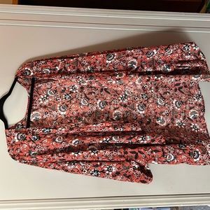 Downing Studio Floral Kimono 3X